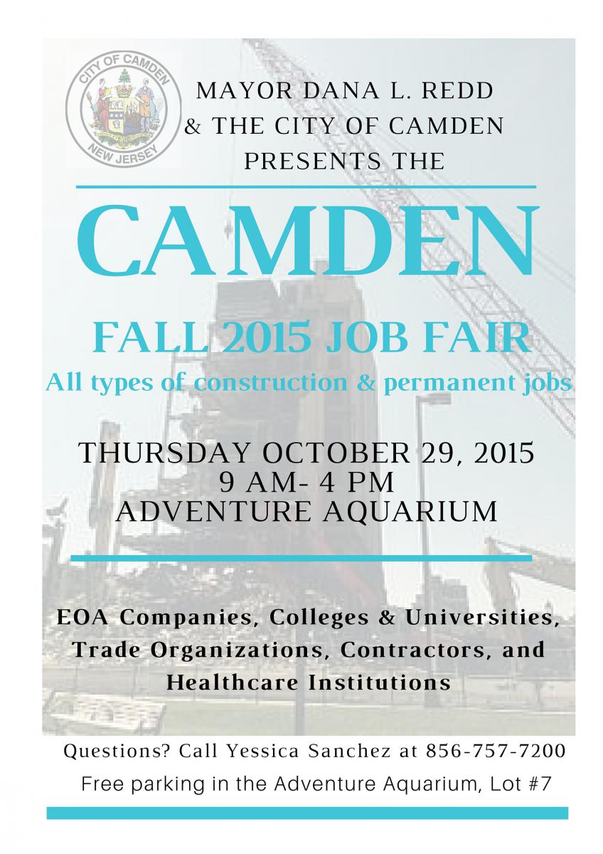 Camden Fall 2015 Job Fair Center for Family Services